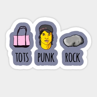 Tots punk rock Sticker